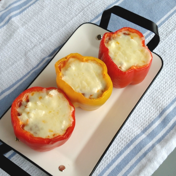 Keto Italian Stuffed Peppers