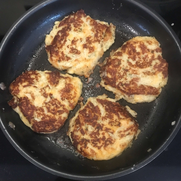 Easy Leftover Potato Pancakes