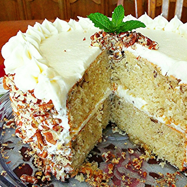 Italian Christmas Cream Cake