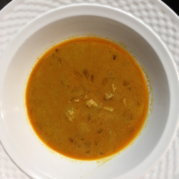 Curried Shrimp Bisque