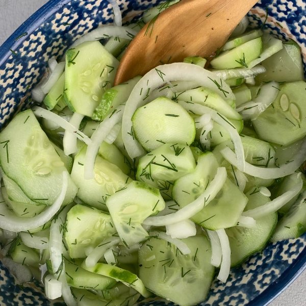 Adrienne's Cucumber Salad