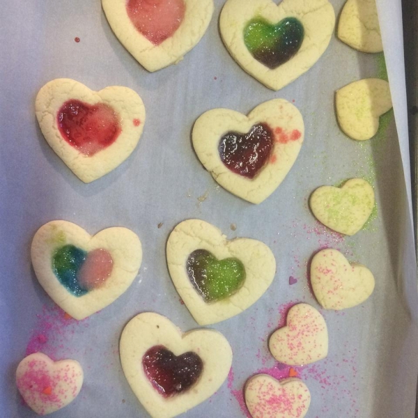 Stained Glass Window Cookies