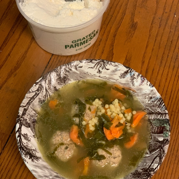 Mama's Italian Wedding Soup