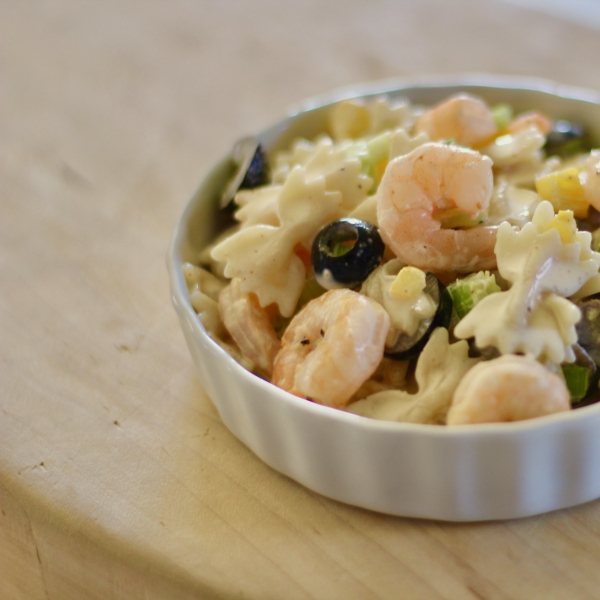 Super Shrimp and Veggie Pasta Salad