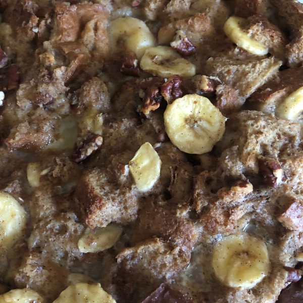 Easy Baked Banana French Toast