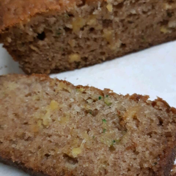 Zucchini Bread with Pineapple