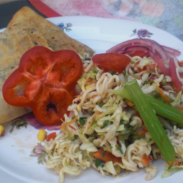 Crunchy Ramen Coleslaw