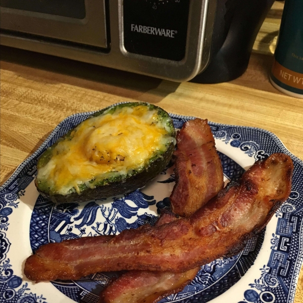 Keto Diet Avocado Egg Bake