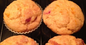 Moist Cranberry Pecan Muffins