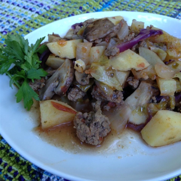 Lamb and Potato Skillet