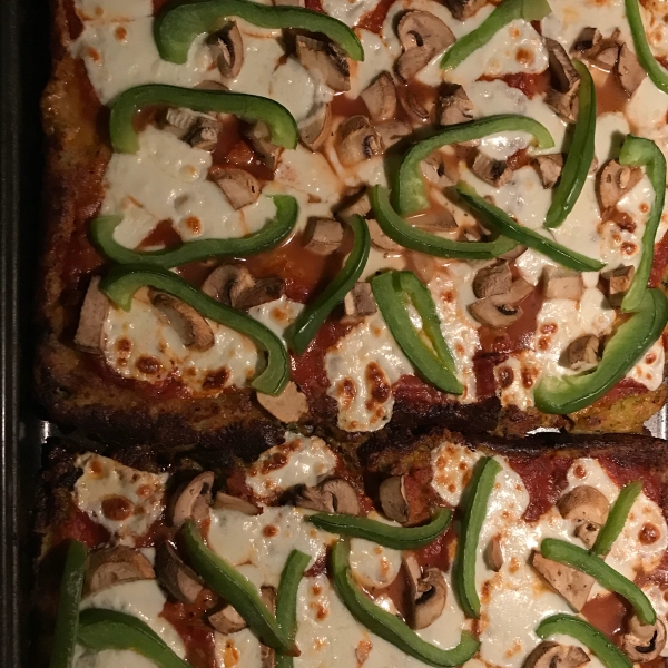 Summer Squash Pizza Crust