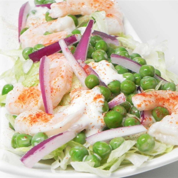 Shrimp and Pea Salad