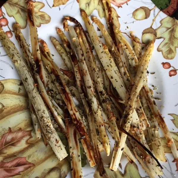 Roasted White Asparagus with Herbes de Provence