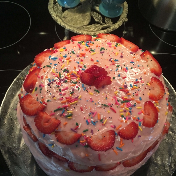 Easy Strawberry Cream Cheese Frosting