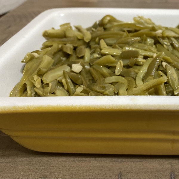 Zesty White Wine Green Beans