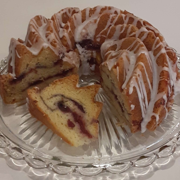 Cranberry Swirl Coffee Cake