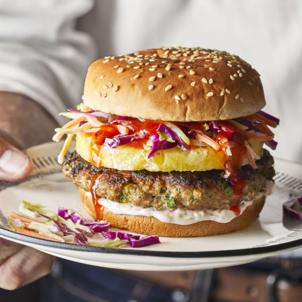 Thai-Style Turkey Burgers
