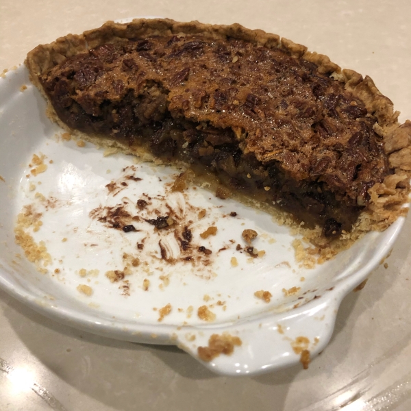 Chocolate Bourbon Pecan Pie