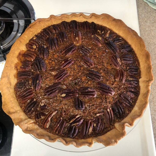 Chocolate Bourbon Pecan Pie