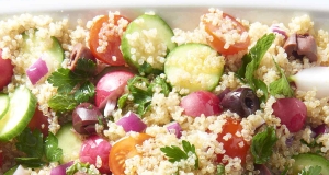 Vegan Mediterranean Quinoa Salad