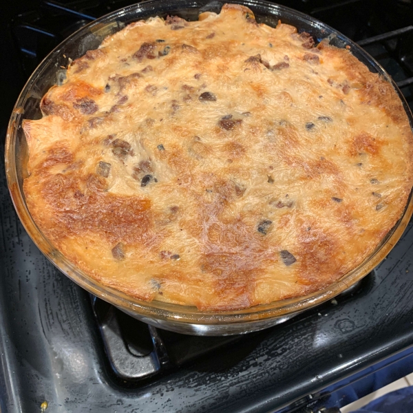 Creamy Hamburger Potato Casserole