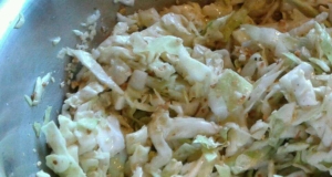Mayo Free Cabbage Salad