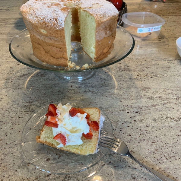 Coconut Chiffon Cake