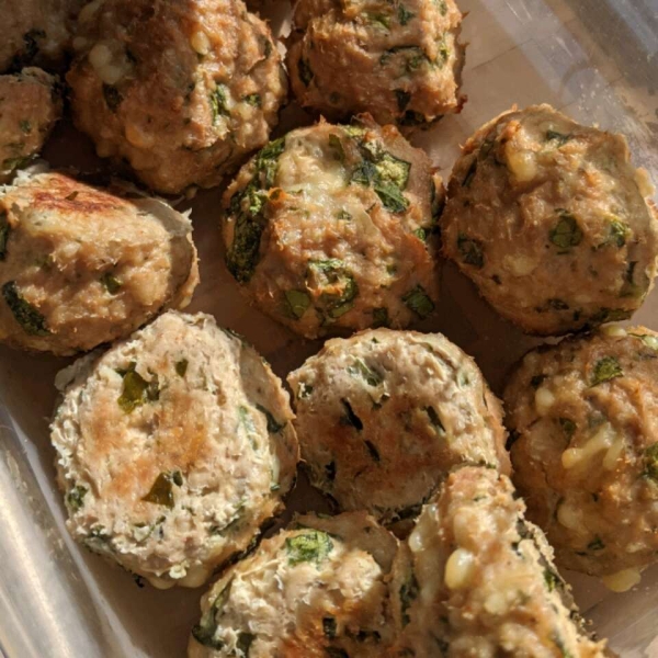 Baked Turkey Meatballs