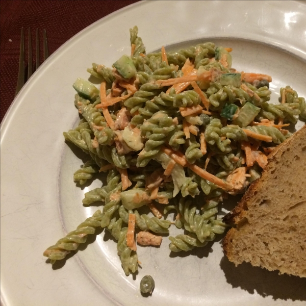 Smoked Salmon Pasta Salad