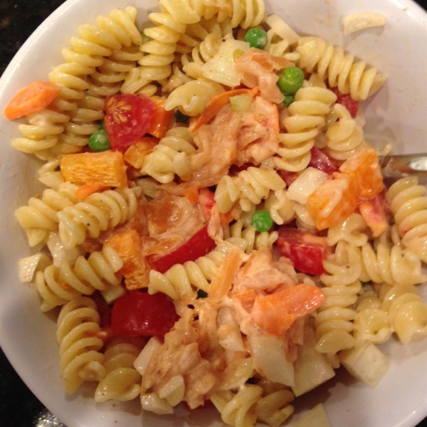 Smoked Salmon Pasta Salad