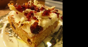 Cranberry-Orange Cookie Bars