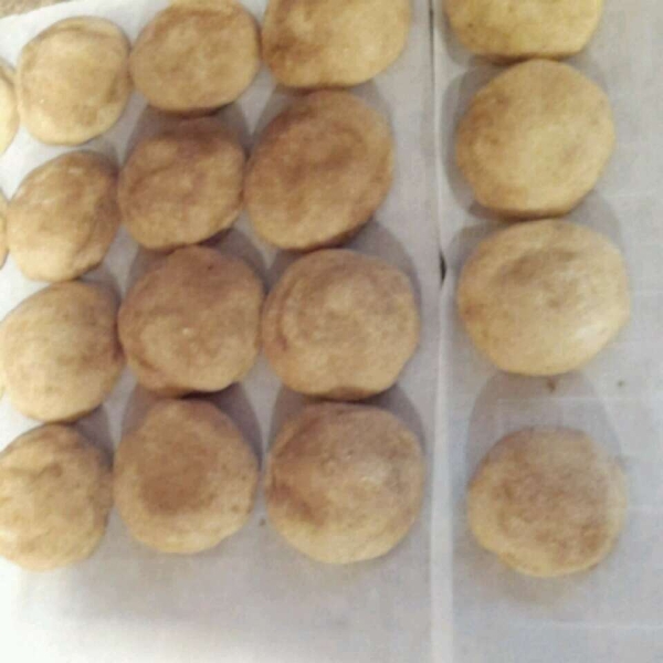 Brown Butter Snickerdoodles with White Chocolate