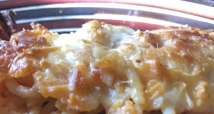 Aunt Barb's Spaghetti Pie