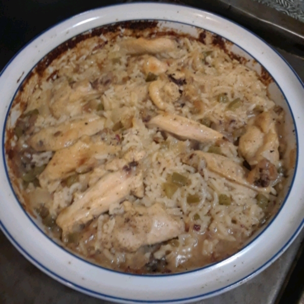 Chicken Bake and Rice