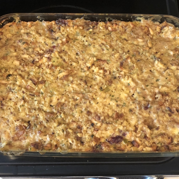 Chicken and Stuffing Casserole