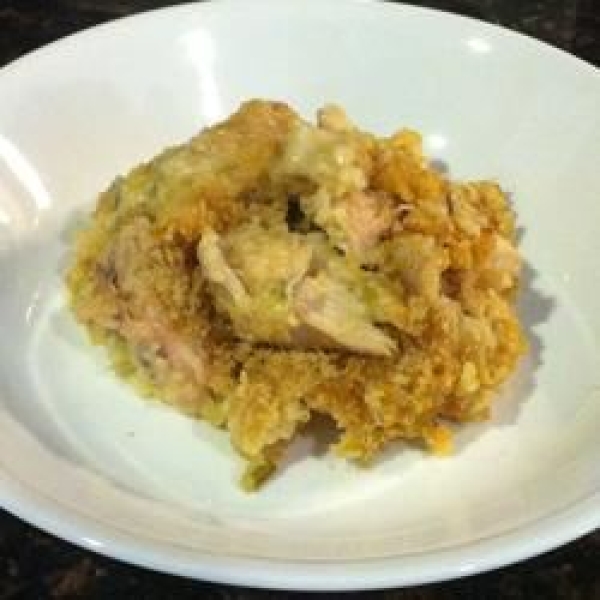 Chicken and Stuffing Casserole