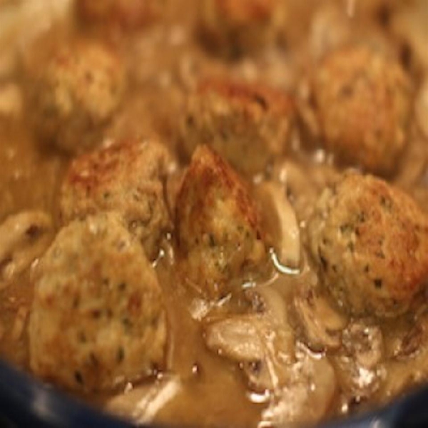 Chicken Marsala Meatballs