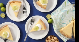 White Chocolate Key Lime Endeavor with Macadamia Crunch