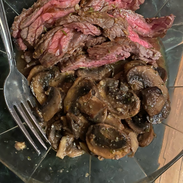 Marsala Marinated Skirt Steak