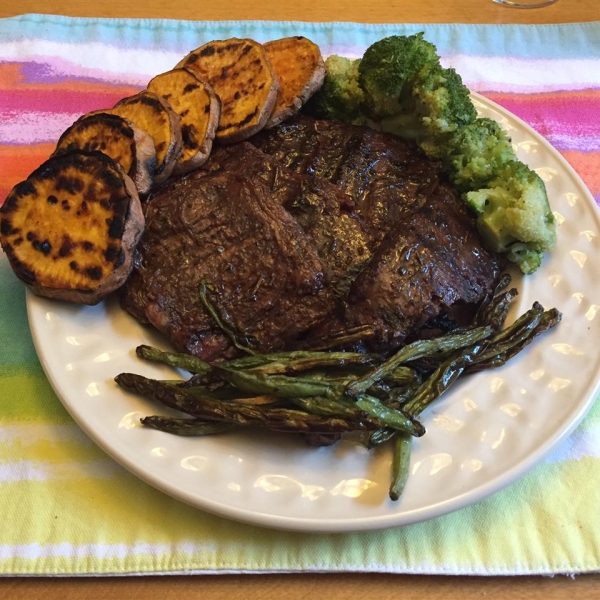 Marsala Marinated Skirt Steak