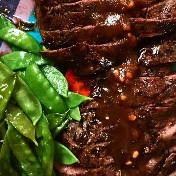 Marsala Marinated Skirt Steak