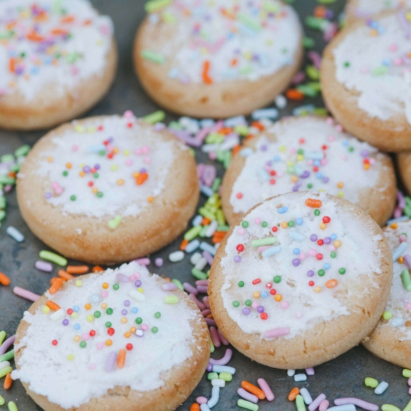 Italian Cookies with Sprinkles