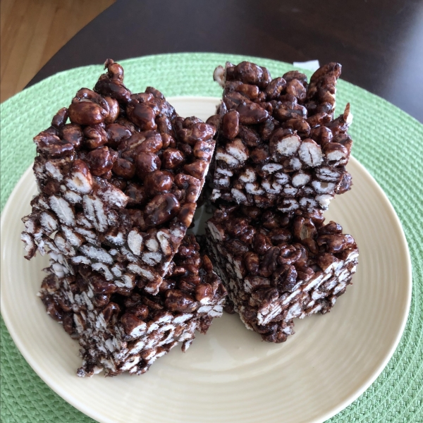 Puffed Wheat Squares