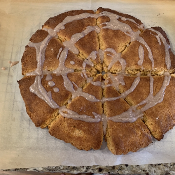 Coffee Shop Pumpkin Scones