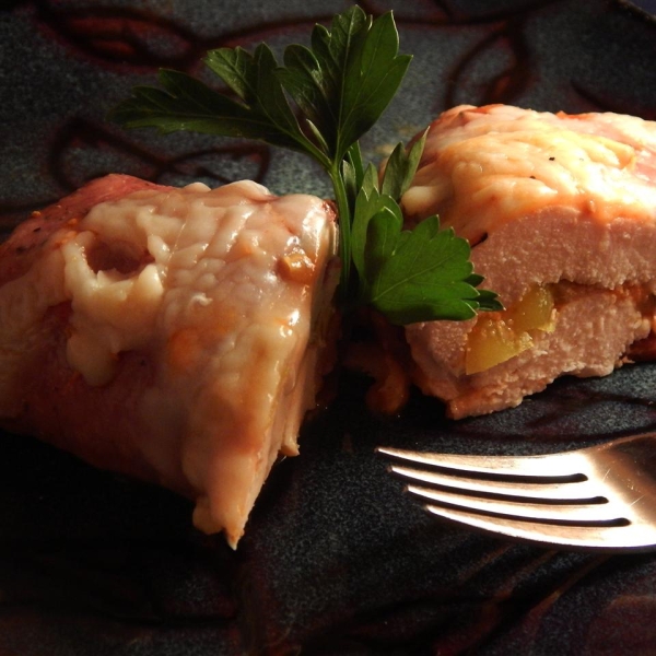 Bacon Wrapped Sweet Chicken Breast