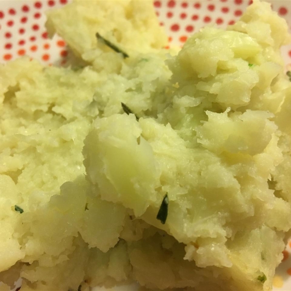 Roasted Garlic Cauliflower Mash