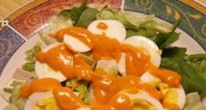 French Salad with Russian Dressing