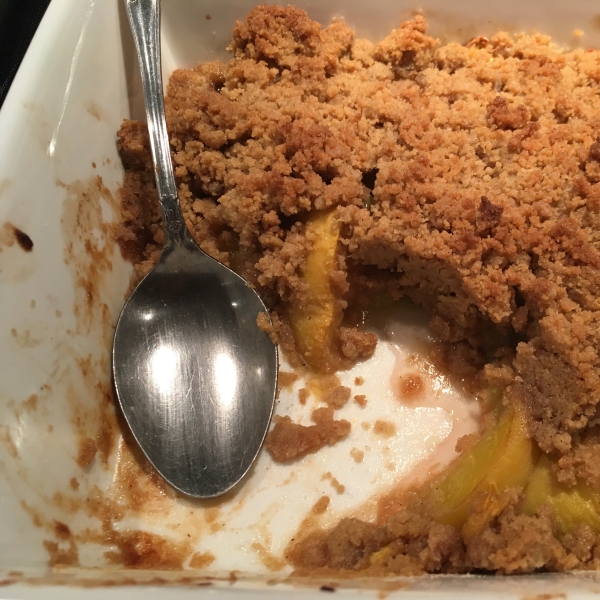 Easy Peach Crisp II