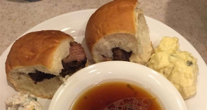 Slow Cooker 3-Ingredient French Dips