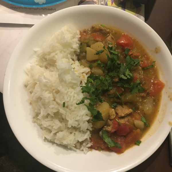 Roasted Green Chile Stew